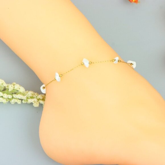 "Handmade Anklet – A Stylish Choice for Women, Thoughtful Gift Idea, EVCH1136 - Picture 9 of 9